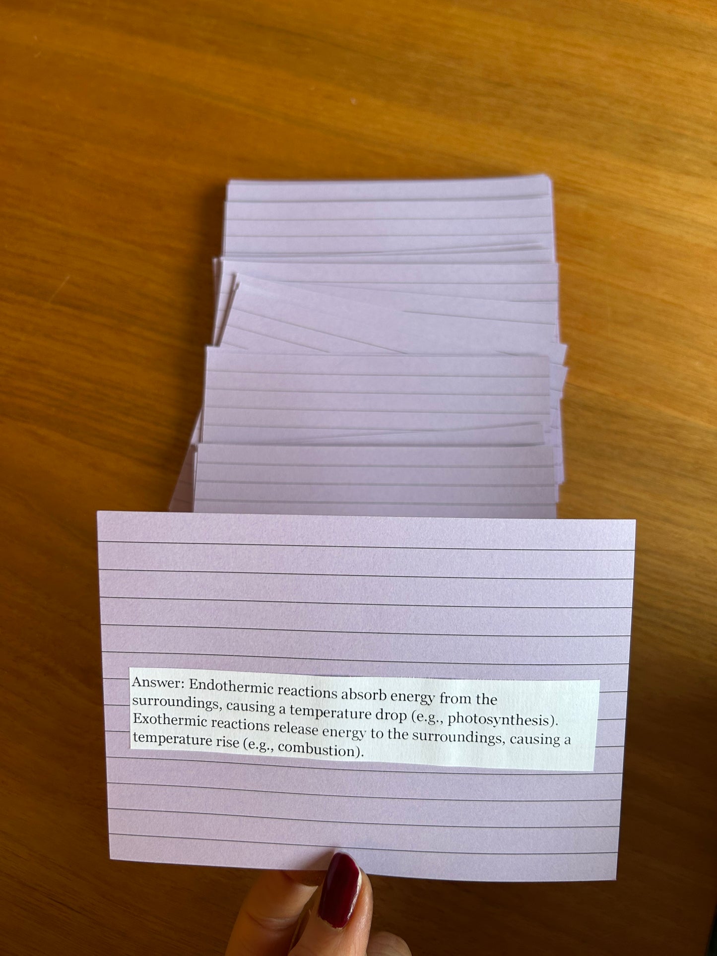 Chemistry GCSE Flashcards