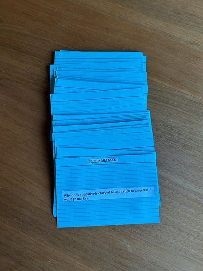 Physics GCSE Flashcards