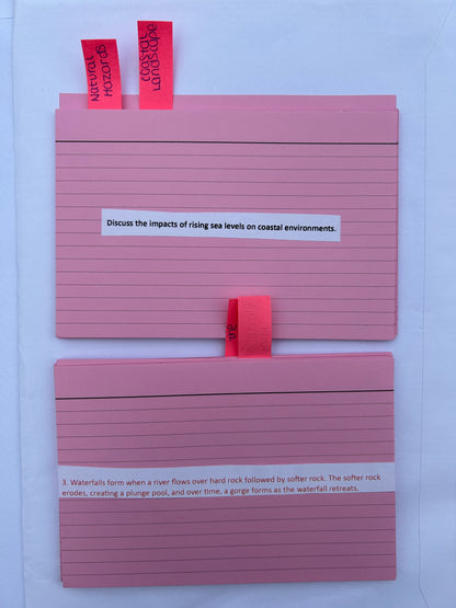 Geography GCSE Flashcards