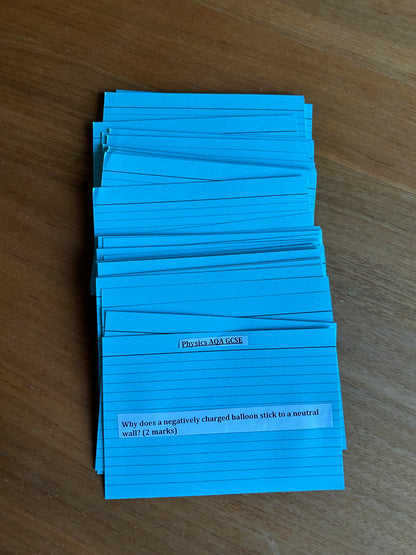 Physics GCSE Flashcards