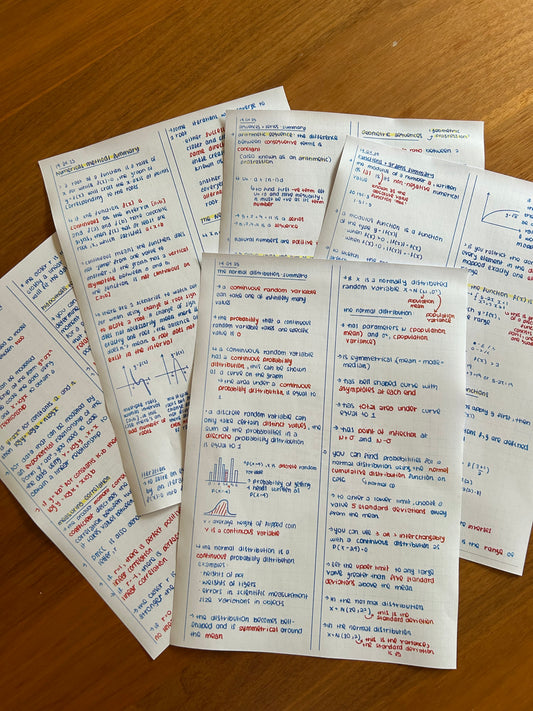 Maths A-Level Revision Notes