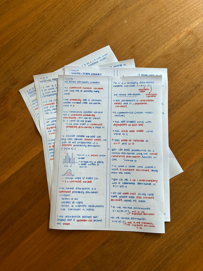 Maths A-Level Revision Notes