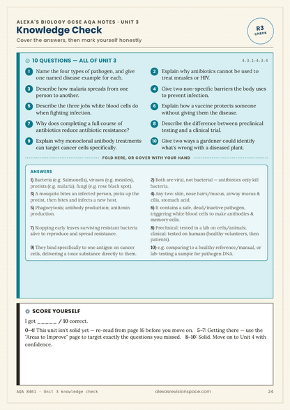 Biology GCSE Revision Guide [AQA] — PDF Download